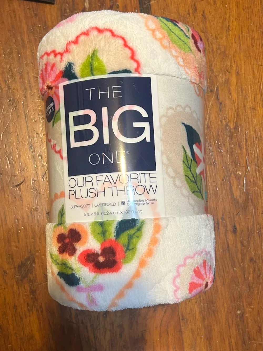The Big One Super Soft Oversized Plush 5x6